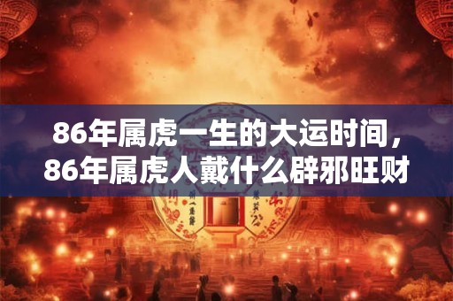 86年属虎一生的大运时间,86年属虎人戴什么辟邪旺财? 86年属虎一生的大运时间,86年属虎人戴什么辟邪旺财?