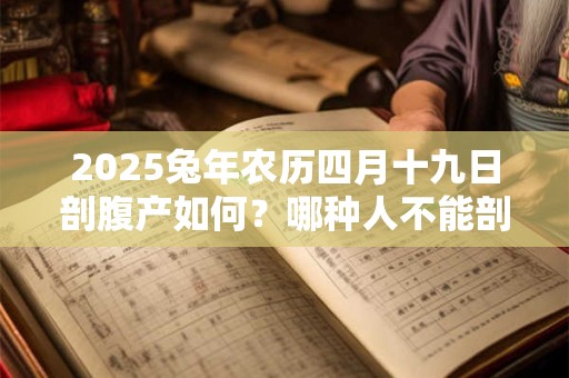 2025兔年农历四月十九日剖腹产如何？哪种人不能剖腹产