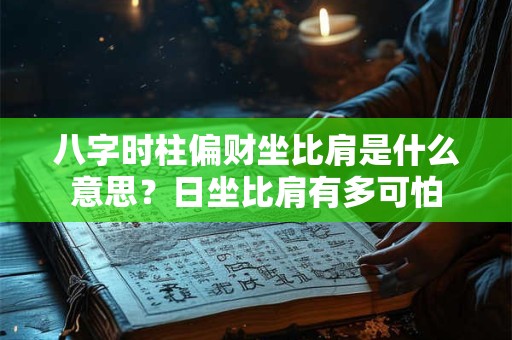 八字时柱偏财坐比肩是什么意思？日坐比肩有多可怕