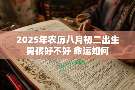 2025年农历八月初二出生男孩好不好 命运如何