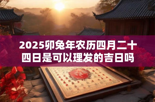 2025卯兔年农历四月二十四日是可以理发的吉日吗