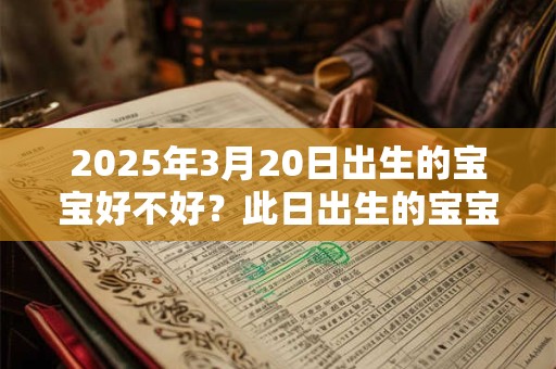 2025年3月20日出生的宝宝好不好？此日出生的宝宝性格