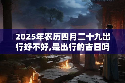 2025年农历四月二十九出行好不好,是出行的吉日吗？