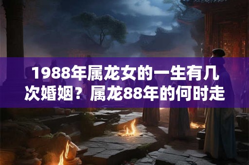 1988年属龙女的一生有几次婚姻？属龙88年的何时走大运？