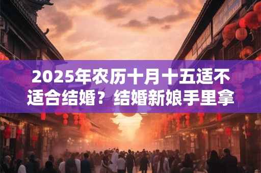 2025年农历十月十五适不适合结婚？结婚新娘手里拿什么？