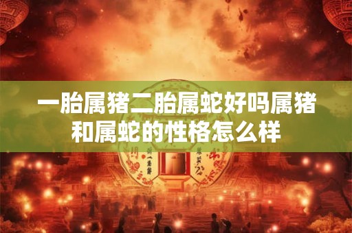 一胎属猪二胎属蛇好吗属猪和属蛇的性格怎么样