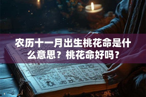 农历十一月出生桃花命是什么意思？桃花命好吗？