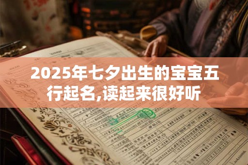 2025年七夕出生的宝宝五行起名,读起来很好听
