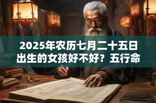 2025年农历七月二十五日出生的女孩好不好？五行命理详解
