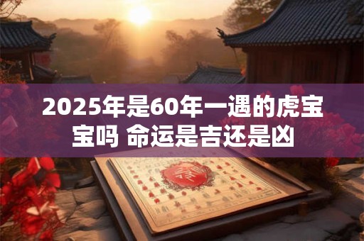 2025年是60年一遇的虎宝宝吗 命运是吉还是凶