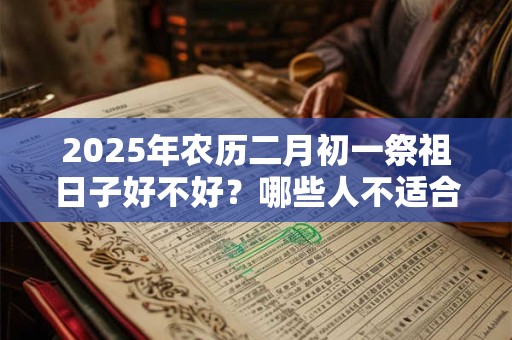 2025年农历二月初一祭祖日子好不好？哪些人不适合去祭祖？