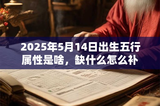 2025年5月14日出生五行属性是啥，缺什么怎么补