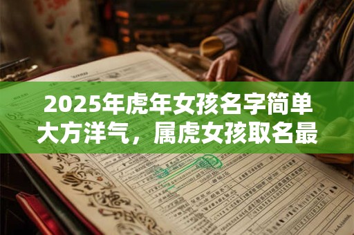 2025年虎年女孩名字简单大方洋气，属虎女孩取名最佳字