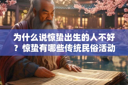 为什么说惊蛰出生的人不好？惊蛰有哪些传统民俗活动？