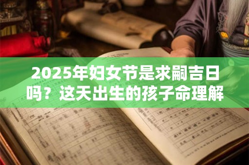 2025年妇女节是求嗣吉日吗？这天出生的孩子命理解析！