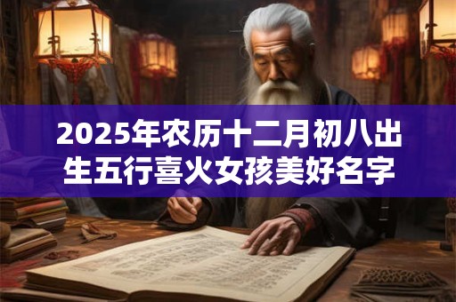 2025年农历十二月初八出生五行喜火女孩美好名字