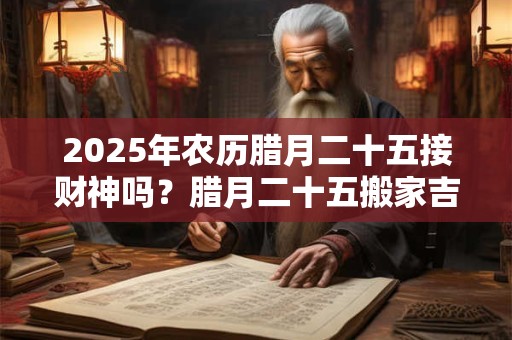 2025年农历腊月二十五接财神吗？腊月二十五搬家吉时