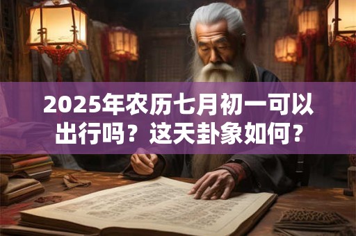 2025年农历七月初一可以出行吗？这天卦象如何？