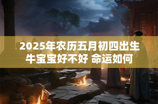 2025年农历五月初四出生牛宝宝好不好 命运如何