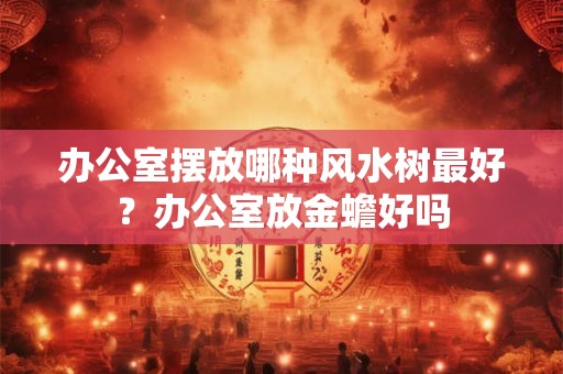 办公室摆放哪种风水树最好？办公室放金蟾好吗
