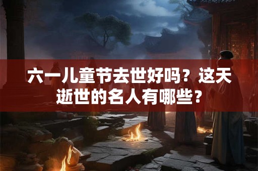 六一儿童节去世好吗？这天逝世的名人有哪些？