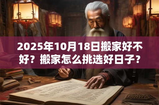 2025年10月18日搬家好不好？搬家怎么挑选好日子？