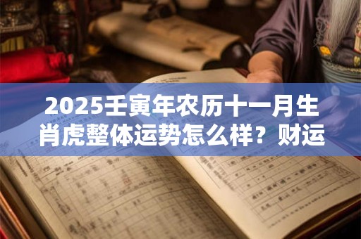 2025壬寅年农历十一月生肖虎整体运势怎么样？财运好不好