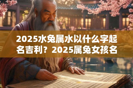 2025水兔属水以什么字起名吉利？2025属兔女孩名字洋气的