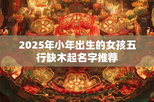 2025年小年出生的女孩五行缺木起名字推荐