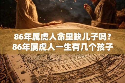 详细阅读:86年属虎人命里缺儿子吗?86年属虎人一生有几个孩子? 86年属虎人命里缺儿子吗?86年属虎人一生有几个孩子?