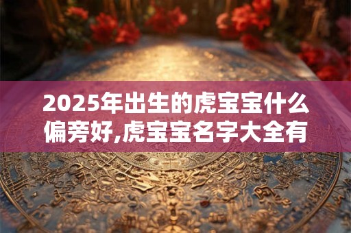 2025年出生的虎宝宝什么偏旁好,虎宝宝名字大全有寓意