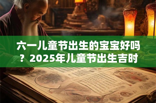 六一儿童节出生的宝宝好吗？2025年儿童节出生吉时查询