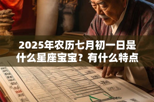 2025年农历七月初一日是什么星座宝宝？有什么特点