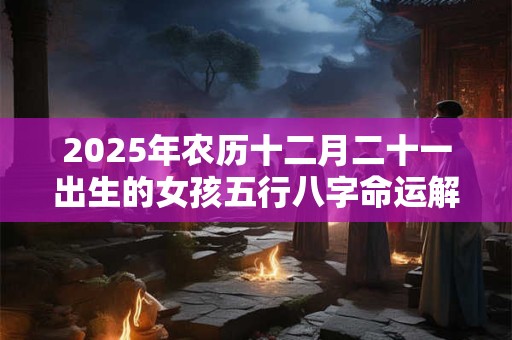 2025年农历十二月二十一出生的女孩五行八字命运解析？