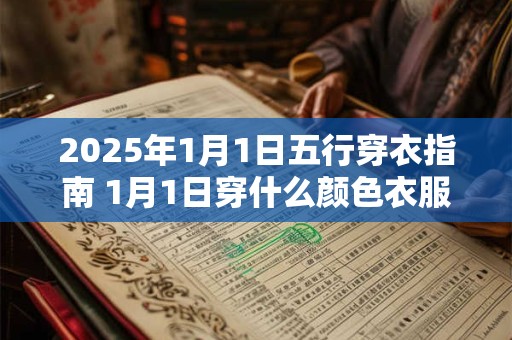 2025年1月1日五行穿衣指南 1月1日穿什么颜色衣服