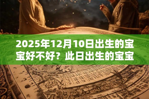 2025年12月10日出生的宝宝好不好？此日出生的宝宝性格