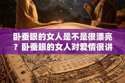 卧蚕眼的女人是不是很漂亮？卧蚕眼的女人对爱情很讲究吗？