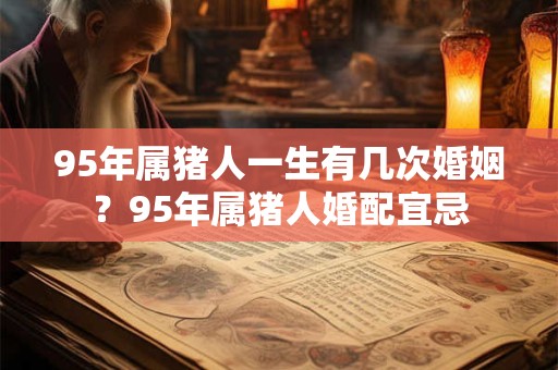 详细阅读:95年属猪人一生有几次婚姻?95年属猪人婚配宜忌 95年属猪人一生有几次婚姻?95年属猪人婚配宜忌