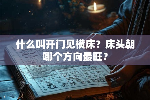 什么叫开门见横床？床头朝哪个方向最旺？