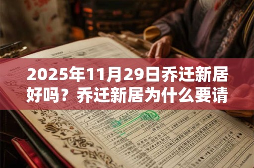 2025年11月29日乔迁新居好吗？乔迁新居为什么要请客？