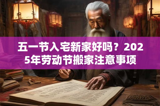 五一节入宅新家好吗？2025年劳动节搬家注意事项