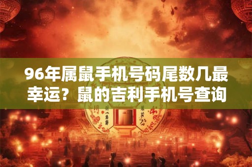 96年属鼠手机号码尾数几最幸运？鼠的吉利手机号查询