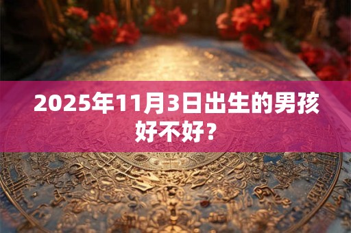 2025年11月3日出生的男孩好不好？