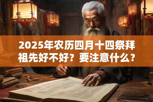 2025年农历四月十四祭拜祖先好不好？要注意什么？