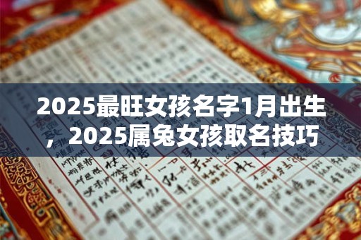 2025最旺女孩名字1月出生，2025属兔女孩取名技巧