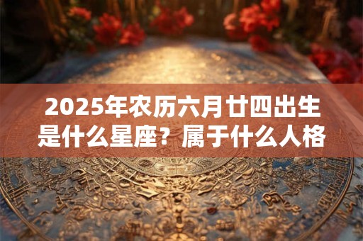 2025年农历六月廿四出生是什么星座？属于什么人格？