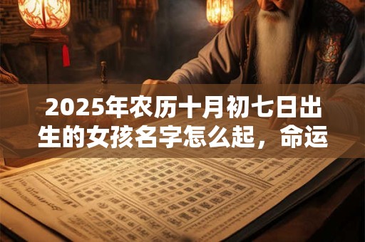 2025年农历十月初七日出生的女孩名字怎么起，命运好不好？