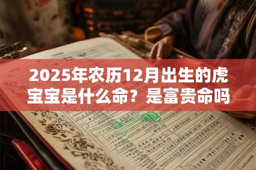 2025年农历12月出生的虎宝宝是什么命？是富贵命吗？
