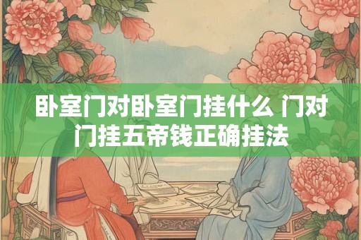卧室门对卧室门挂什么 门对门挂五帝钱正确挂法