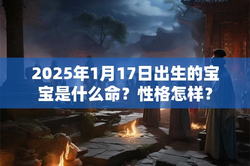 2025年1月17日出生的宝宝是什么命？性格怎样？